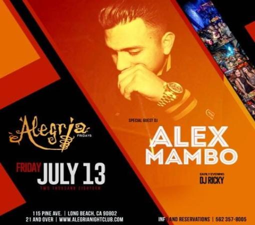 Alegrias Night Club in Downtown Long Beach